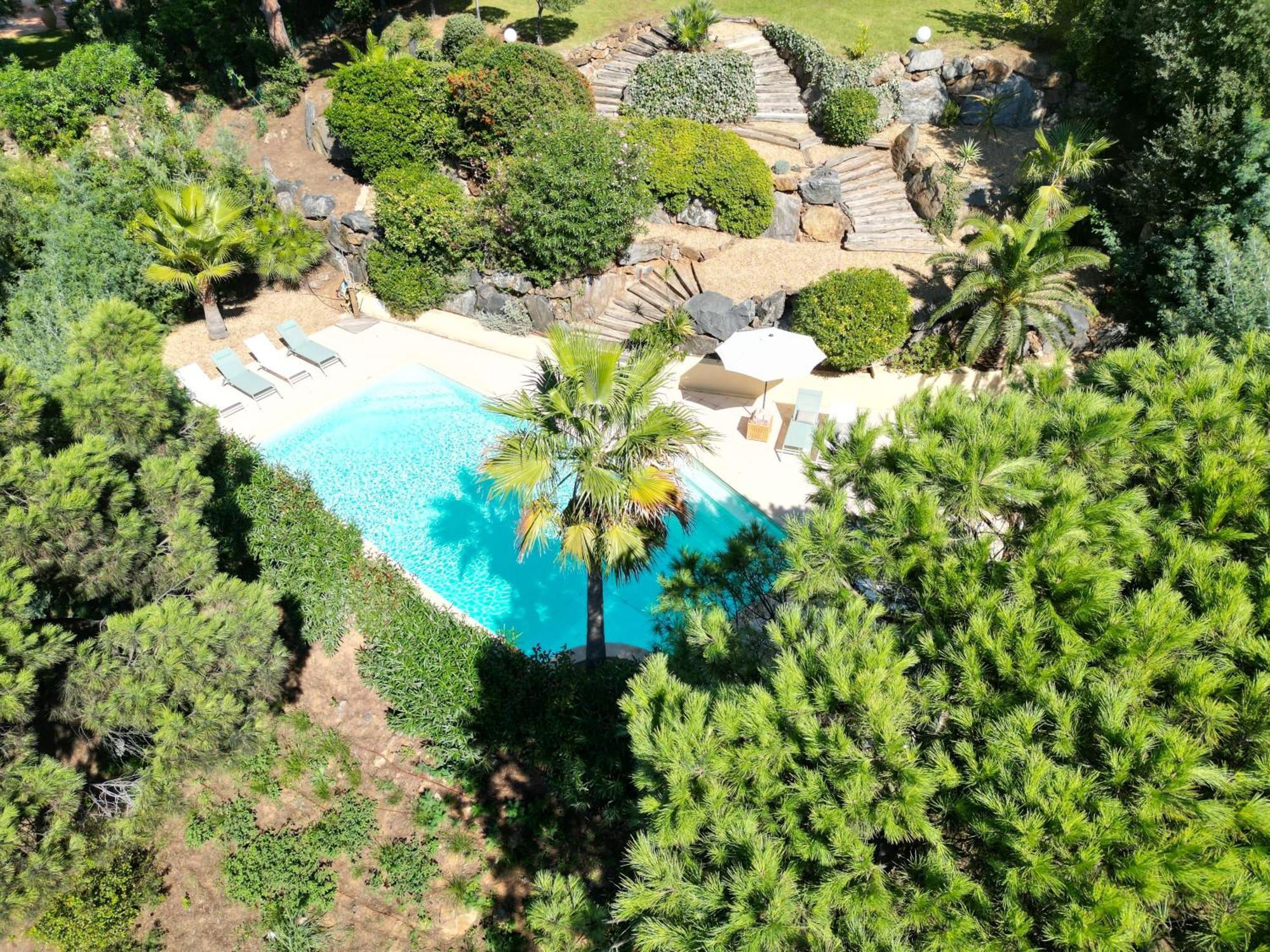 Villa Boca A Gigaro - Avec Vue Et Piscine Chauffee La Croix-Valmer Zewnętrze zdjęcie
