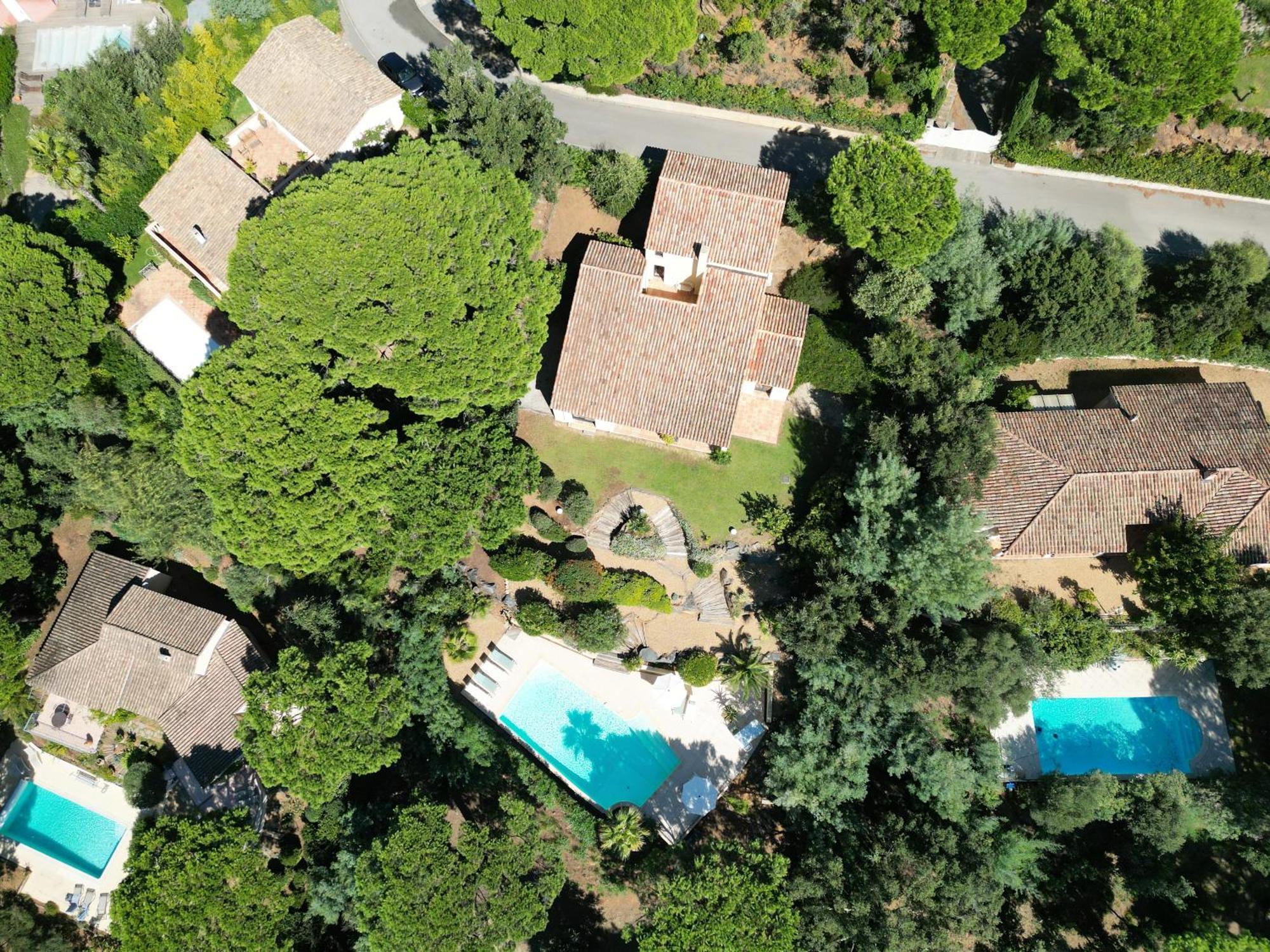 Villa Boca A Gigaro - Avec Vue Et Piscine Chauffee La Croix-Valmer Zewnętrze zdjęcie