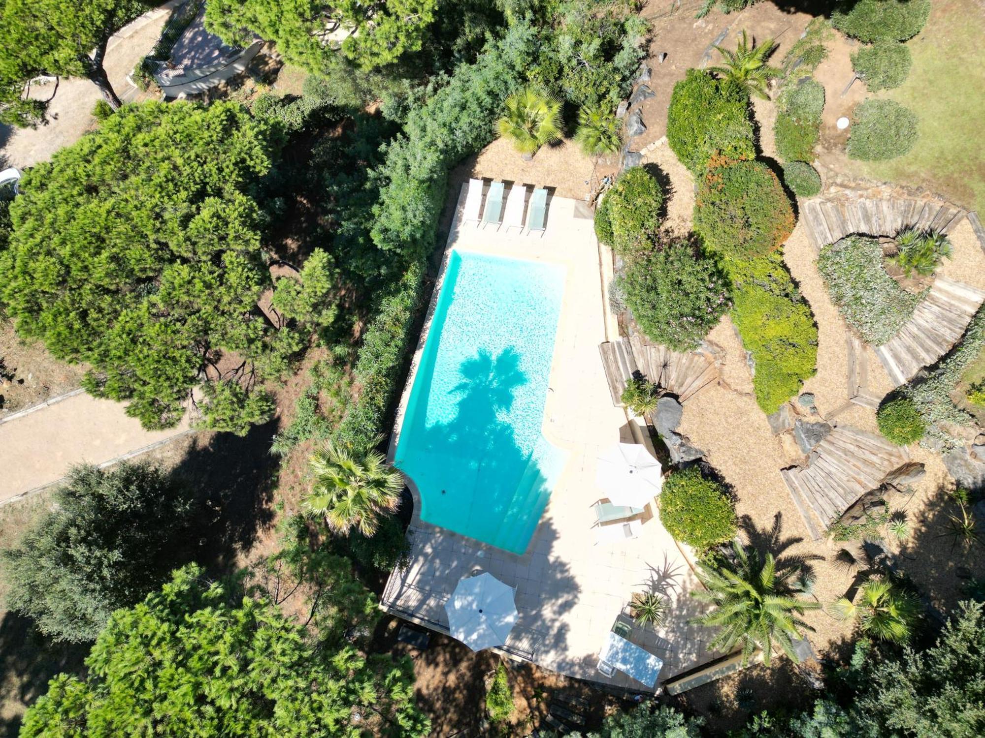 Villa Boca A Gigaro - Avec Vue Et Piscine Chauffee La Croix-Valmer Zewnętrze zdjęcie