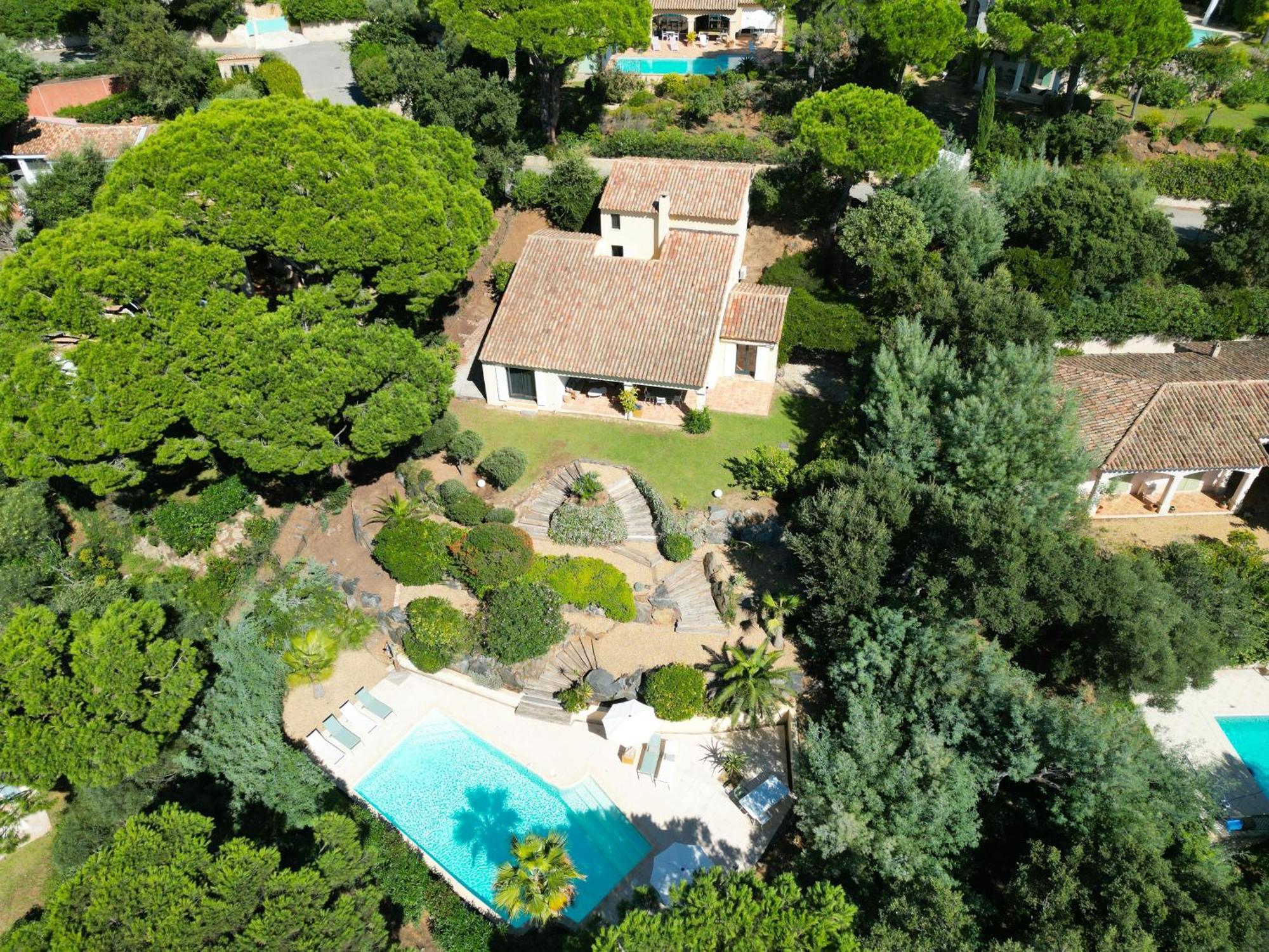Villa Boca A Gigaro - Avec Vue Et Piscine Chauffee La Croix-Valmer Zewnętrze zdjęcie